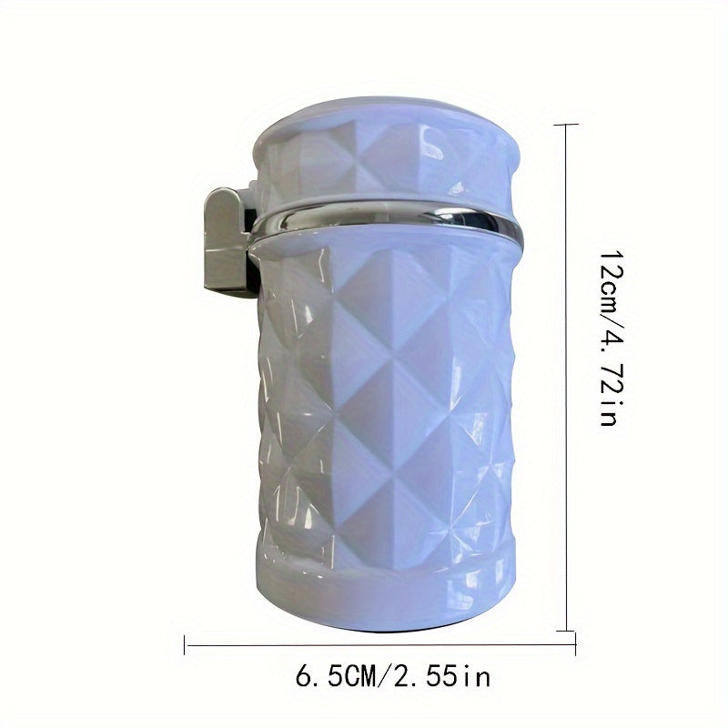 Автомобильная пепельница с LED-подсветкой, стразы, бездымный держатель для стакана, хранилище, автомобильный аксессуар