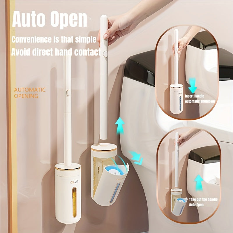 8 ta to'ldirish boshli va aromatizatsiyalangan planshetlar bilan birga foydalaniladigan bitta foydalaniladigan hojatxona cho'tkasi to'plami