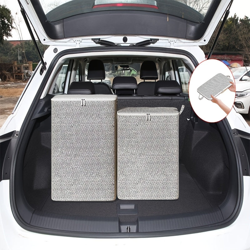 Большая складная сумка для хранения с молнией для одежды, одеял, игрушек, моющийся текстиль