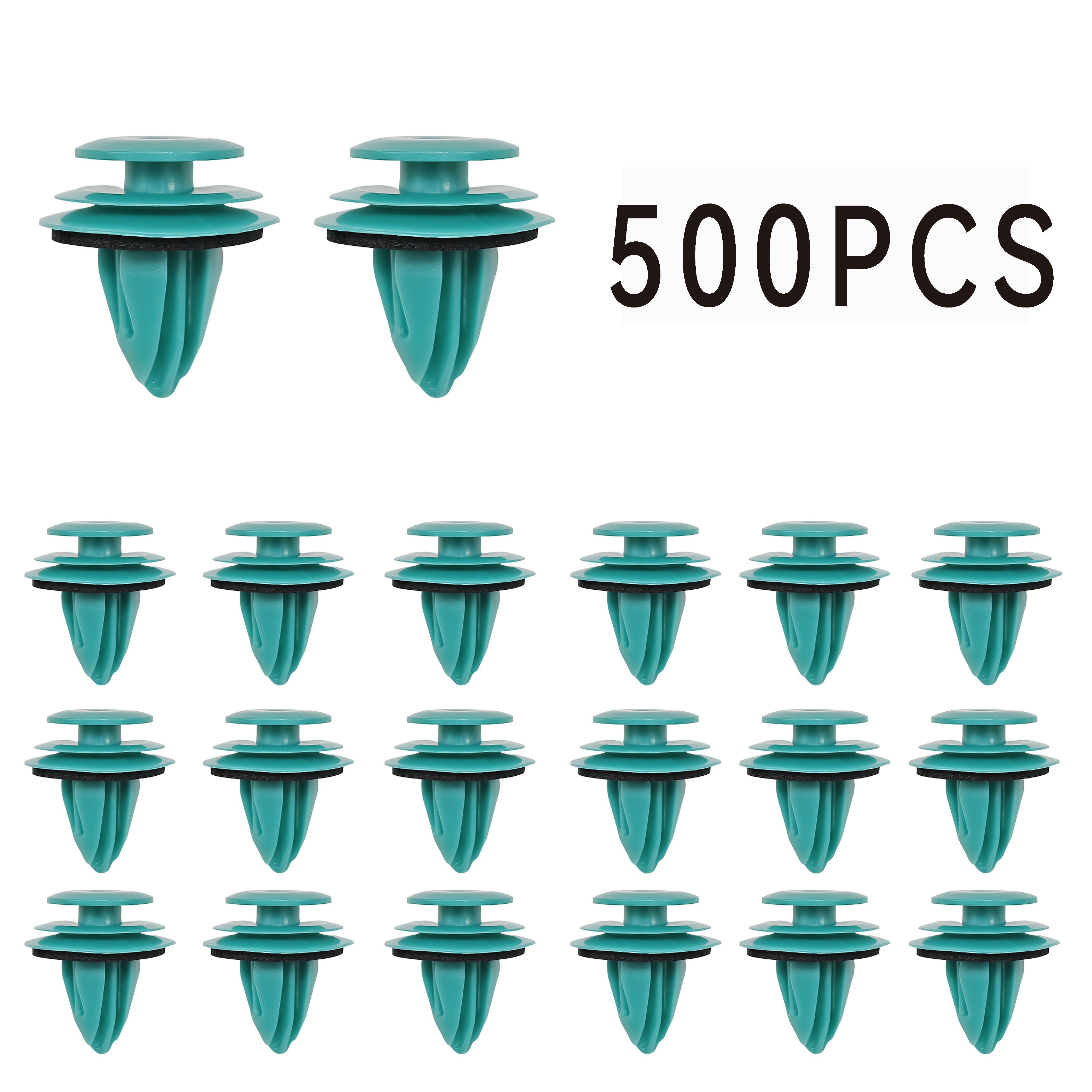 Universal Car Door Panel Clips for A and B Pillars, Plastic Fasteners