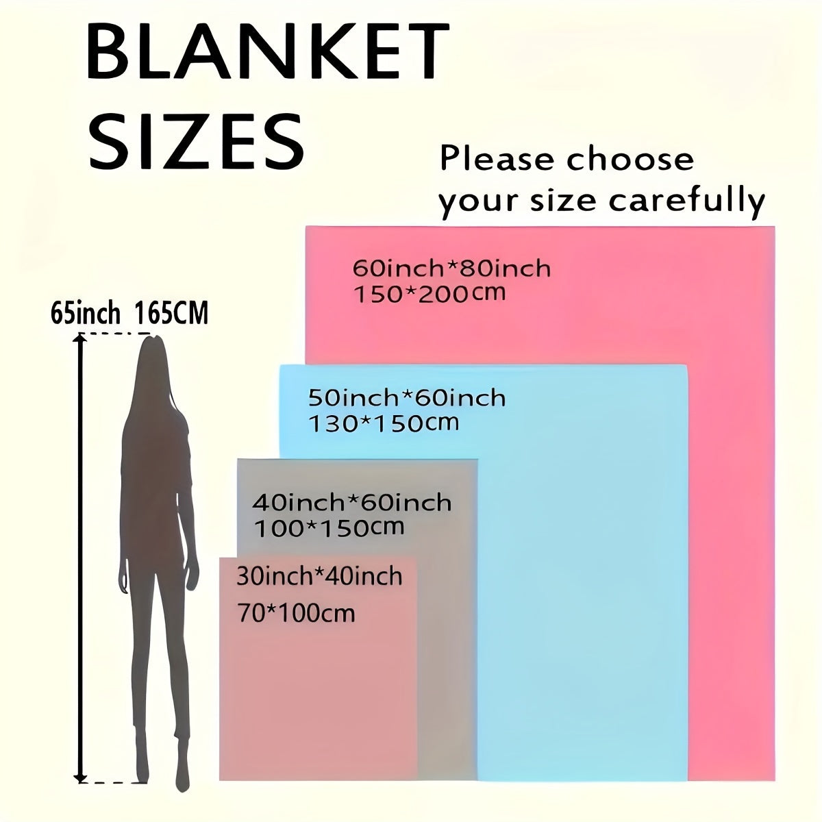 Fleece Throw Blanket with Custom Cartoon Elephant Design All-Season Cozy Polyester 200-250g