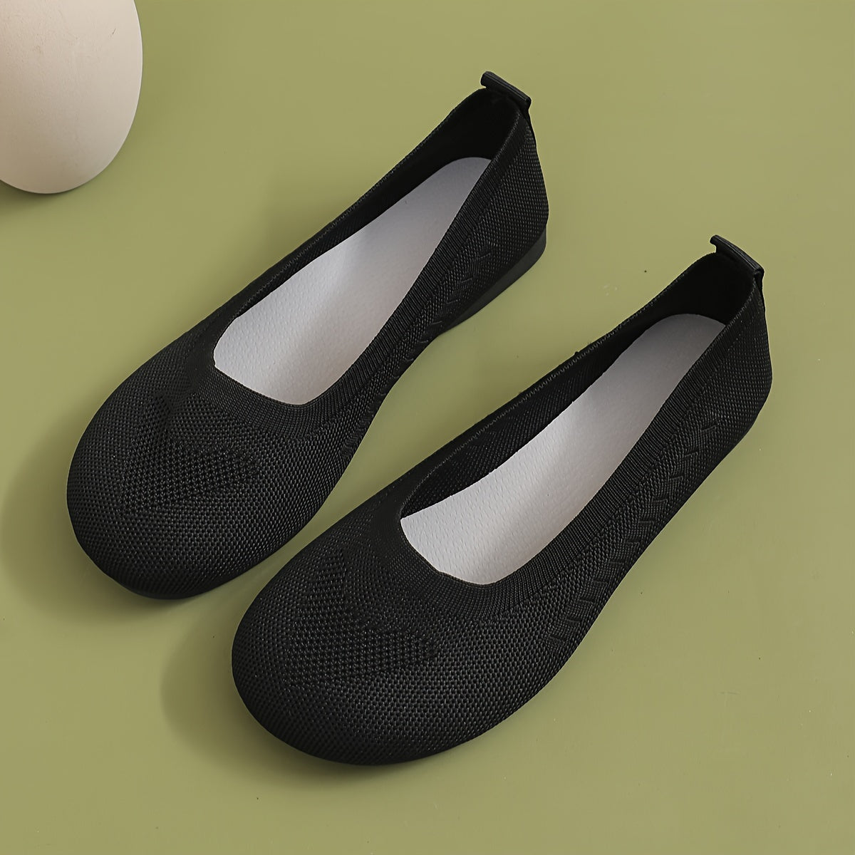 Zapatos planos casuales para mujer con adorno de borla