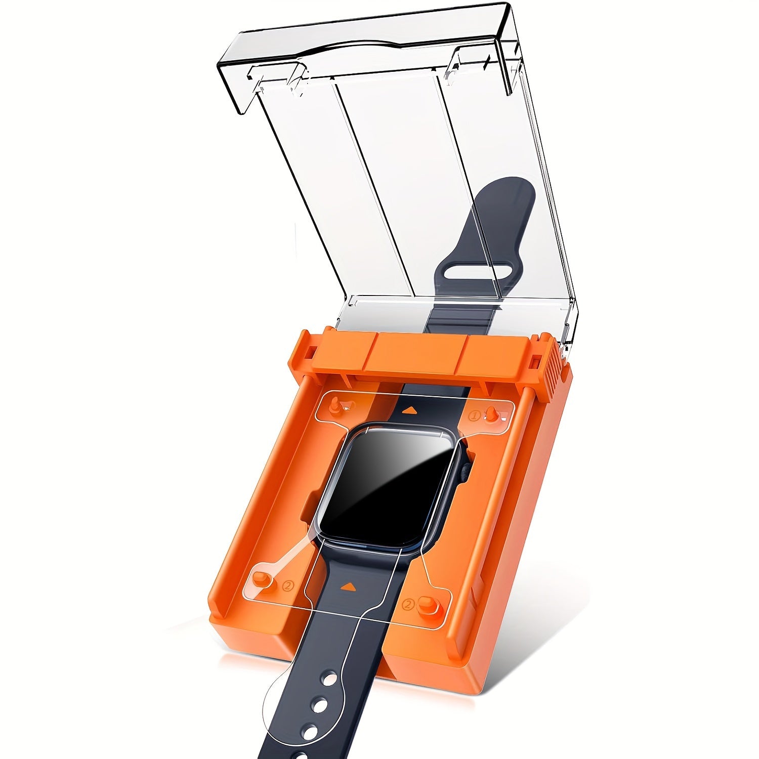 2pcs Plastic Screen Protectors for Apple Watch Series 10 9 8 7 Ultra 2  Ultra  S4  5  6  SE 40mm 41mm 42mm 44mm 45mm 46mm 49mm HD Clear Shock-Resistant Easy Installation