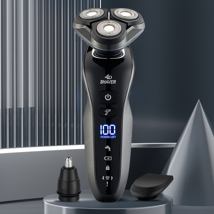 Men's 3-in-1 Electric Shaver Set for Father's Day Gift