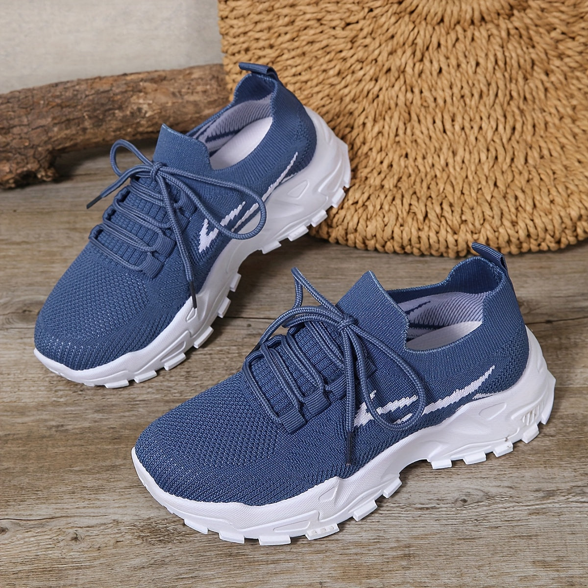 Women's Plus Size Breathable Mesh Sneakers Casual Slip-On Walking Shoes