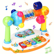 Children's Music Piano Toy for Early Childhood Education, Plastic, Mixed Color