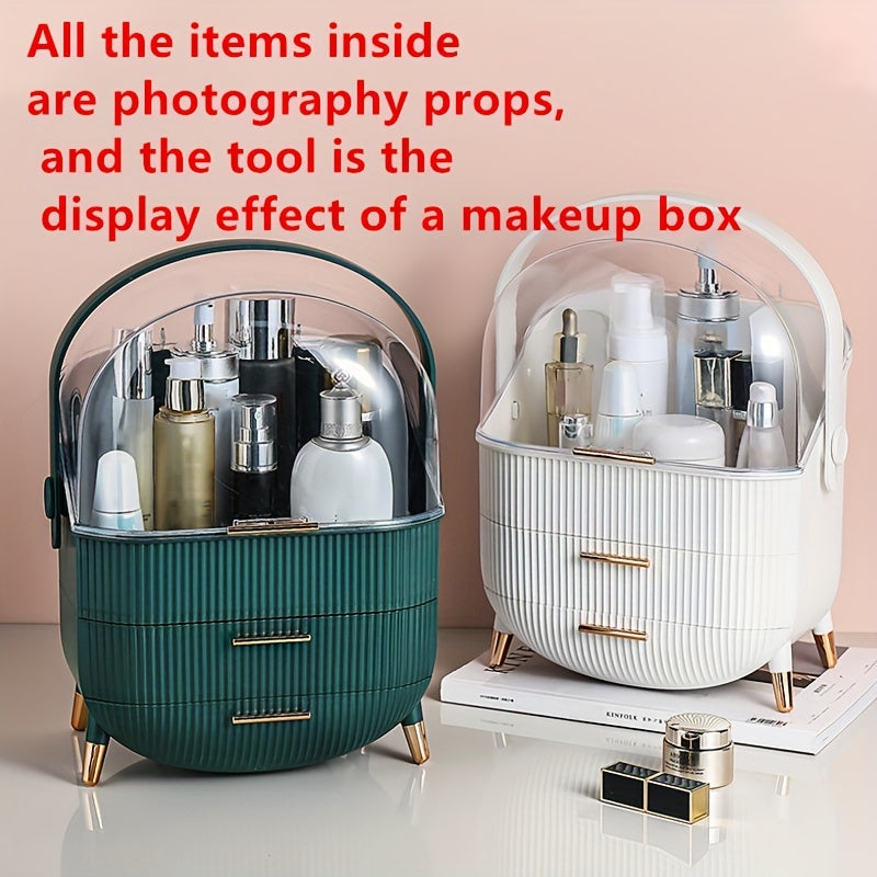 1-камерали макияж ташкилотчиси тартмаси тозаланмайдиган помада сақлагич косметика ва сақлаш учун