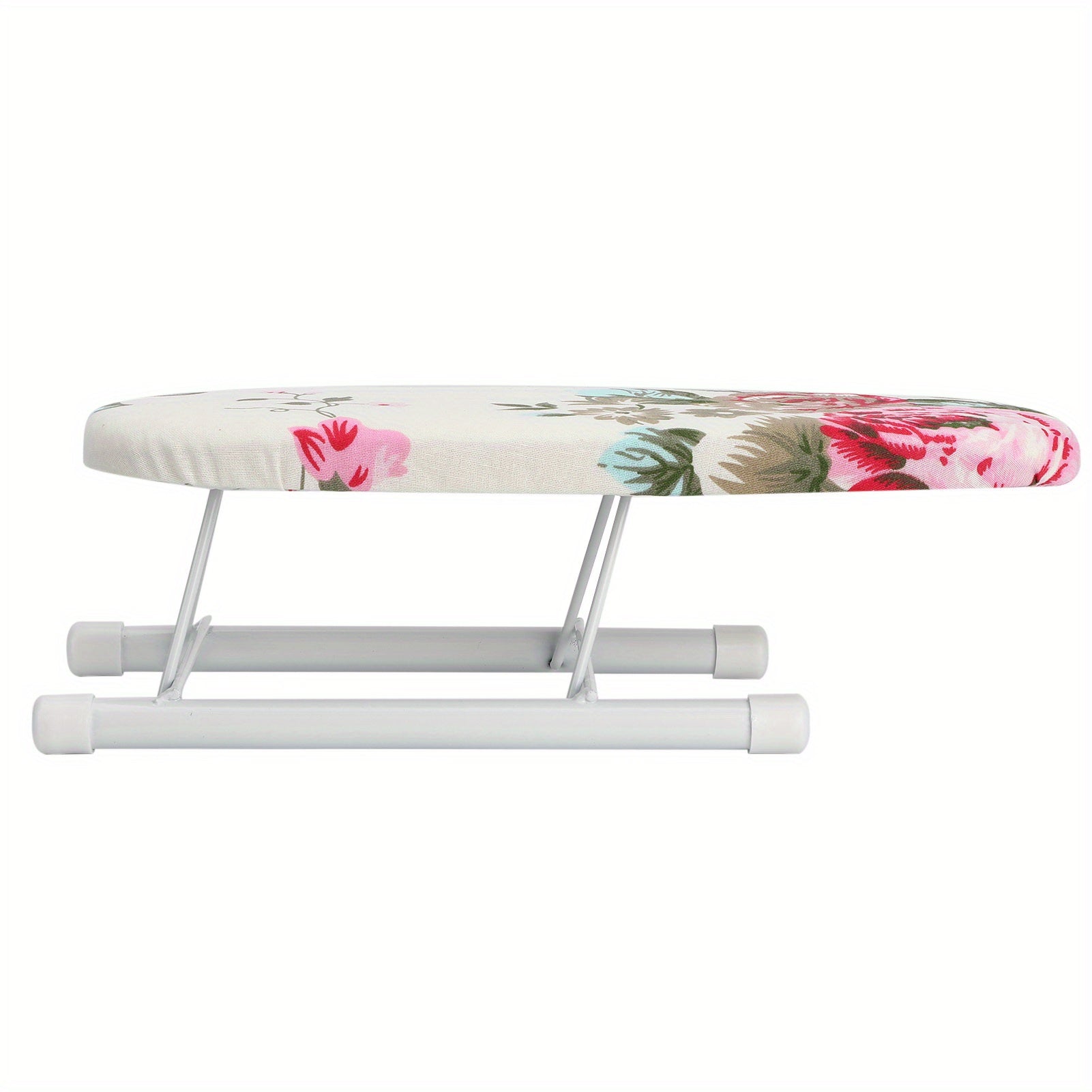 Stainless Steel Ironing Board with Collapsible Legs for Household and Travel