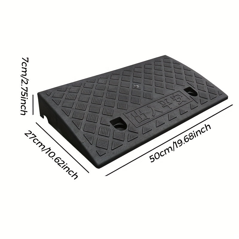 Portable Threshold Ramp for Cars Wheelchairs and Walkways