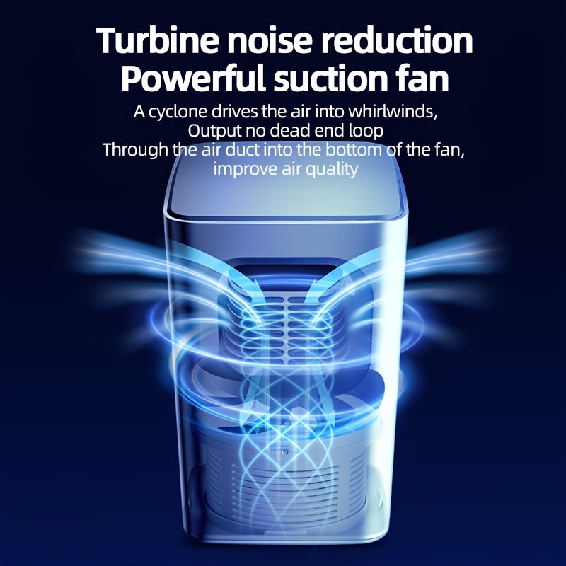 USB bilan quvvatlanadigan G1 Air Purifier: yotoq xonasi, oshxona va mehmonxonadagi hidi yo'q qiladi.