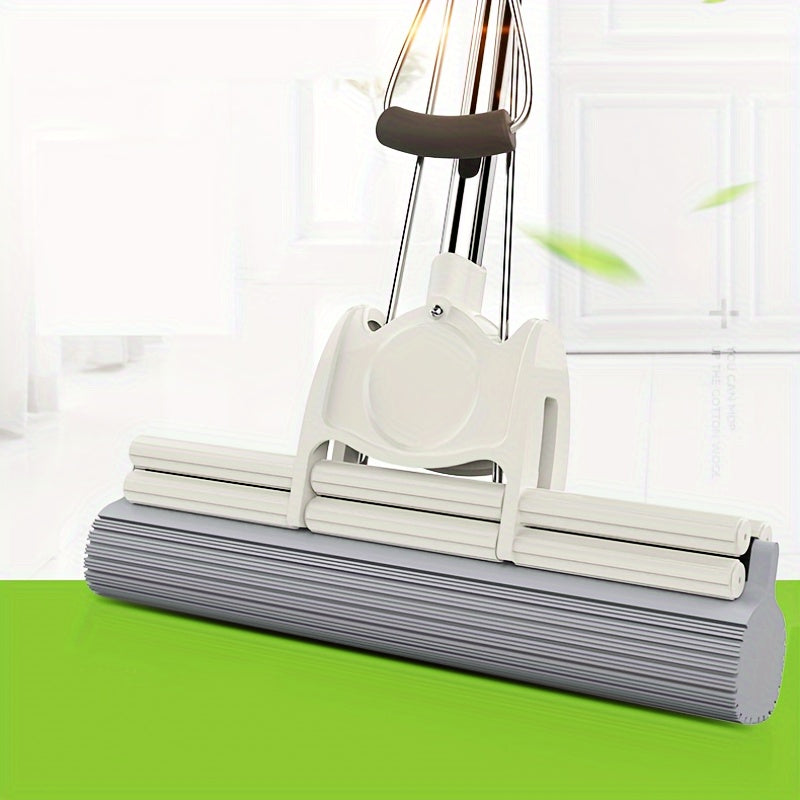 Tozalash tartibingizni yangilang, katta so'ruvchan paxta boshiga ega bo'lgan uch bosqichli ekstrudatsiya squeegee mopi bilan - oshxonada, hammomda, yashash xonasida, yotoqxona va hojatxonada foydalanish uchun mukammal.