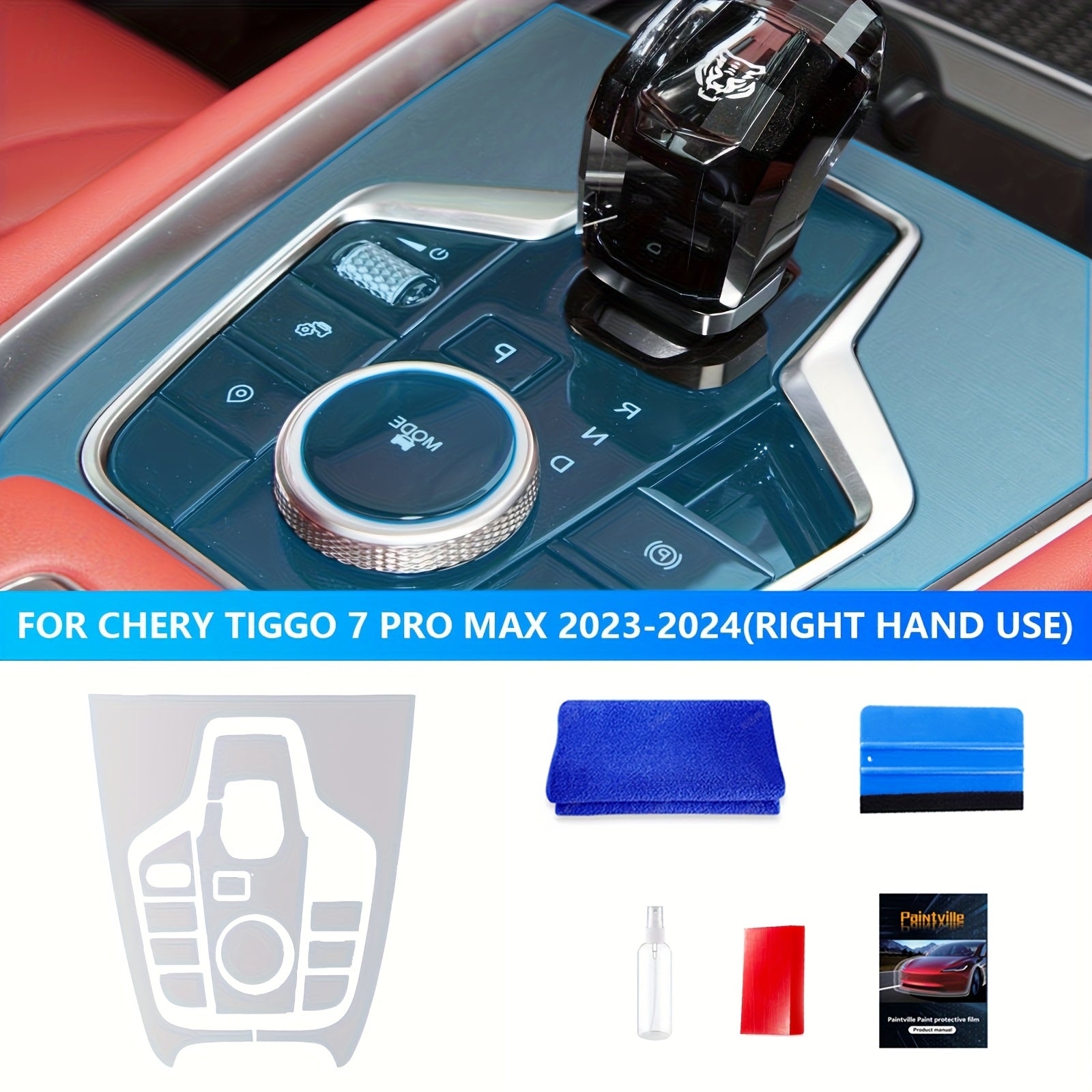 Salon avtomobil himoya filmi TPU anti-chiruvchi UV toza saqlash uchun SUV 8.5mil