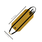 Canvas Firewood Carrier Bag with Reinforced Handles for Indoor Fireplace or Fire Pit