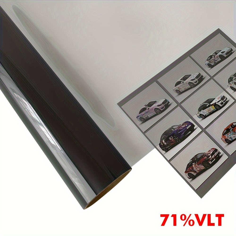 Car Sunshade Film 50x300cm UV-Protection Heat Insulation Window Sticker