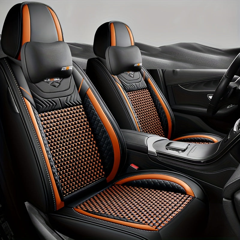 Universal Car Seat Cover Four Seasons Wear-Resistant Full Surround Seat Cushion