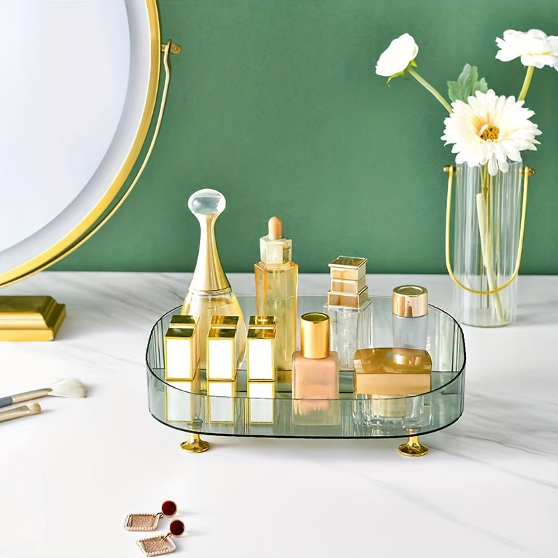 Desktop Cosmetic Storage Box Jewelry Organizer for Dressing Table Skin Care