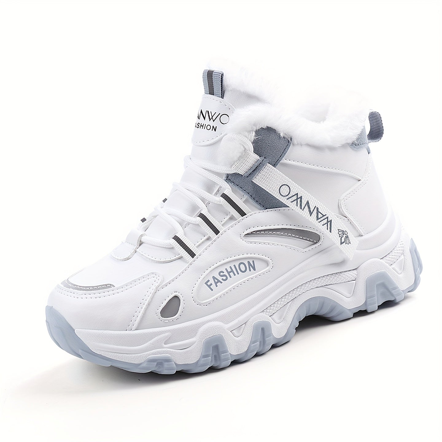 Women Plush Winter Ankle Boots Waterproof Warm Snow Shoes