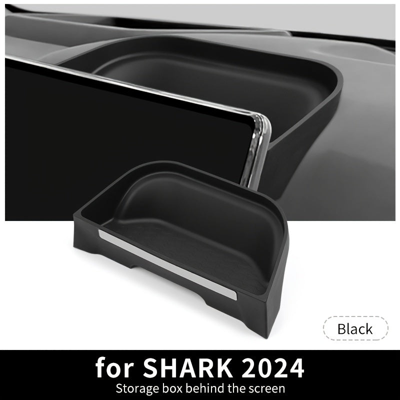 Rear Console Storage Tray Silicone Car Interior Organizer for Dashboard and Screen