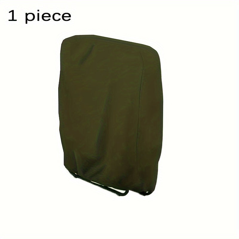 Waterproof Outdoor Folding Chair Cover Nylon Black All Weather Patio Garden Furniture Protector