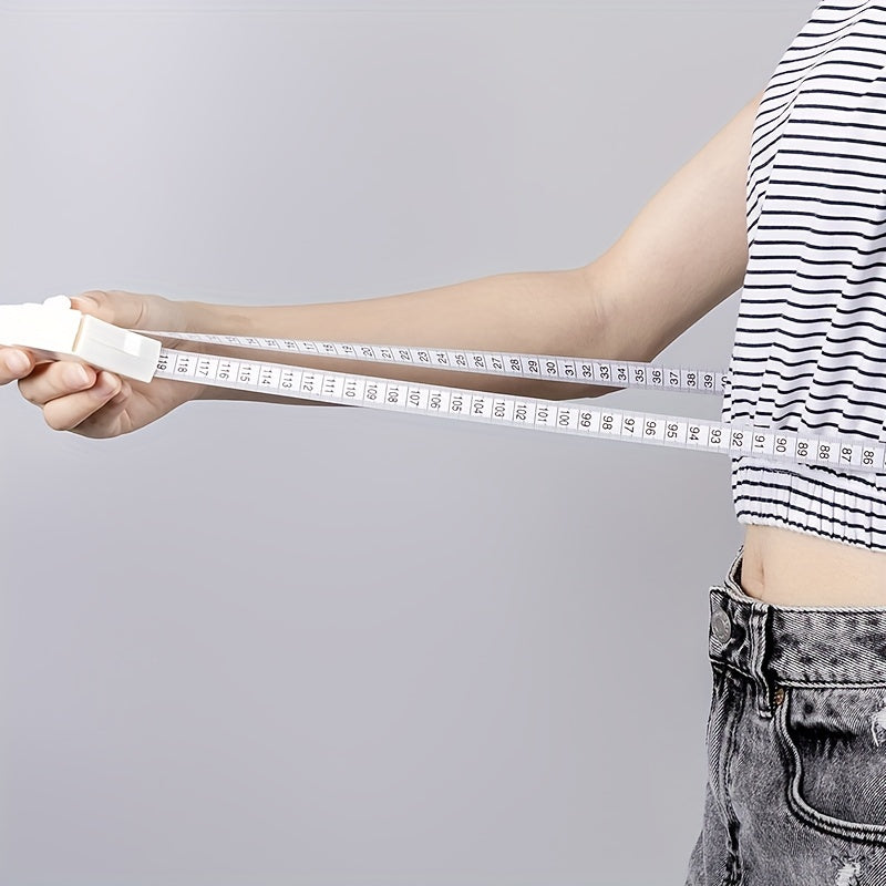60-Inch Retractable Measuring Tape for Waist Chest Thigh Circumference Plastic Locking