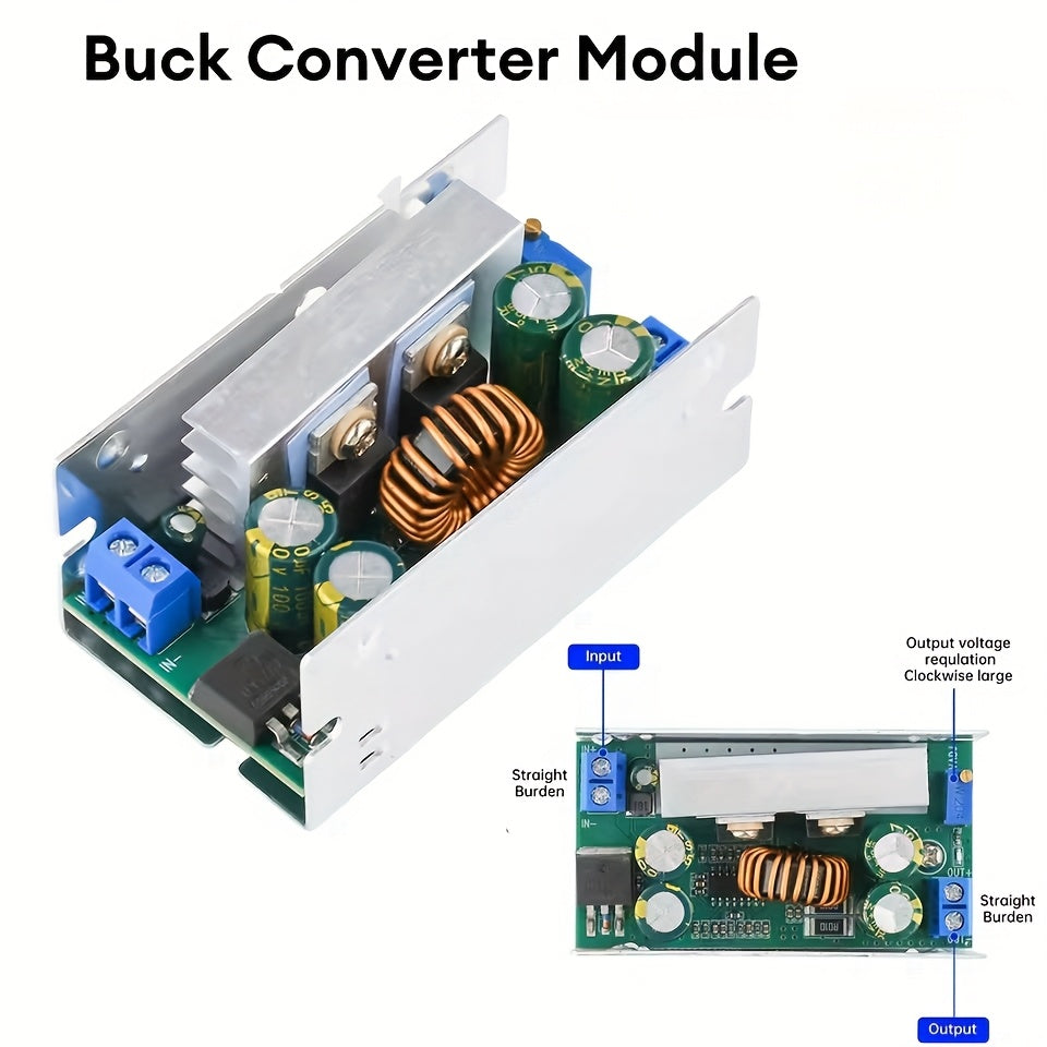 Adjustable DC-DC Step Down Power Module 1-36V Synchronous Rectification