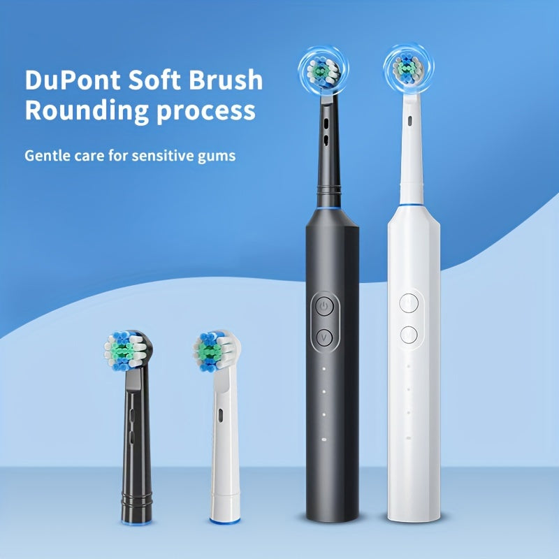 Kattalar uchun Elektr tish cho'tkasi, 8 ta cho'tka boshli va taymer bilan chuqur tozalash