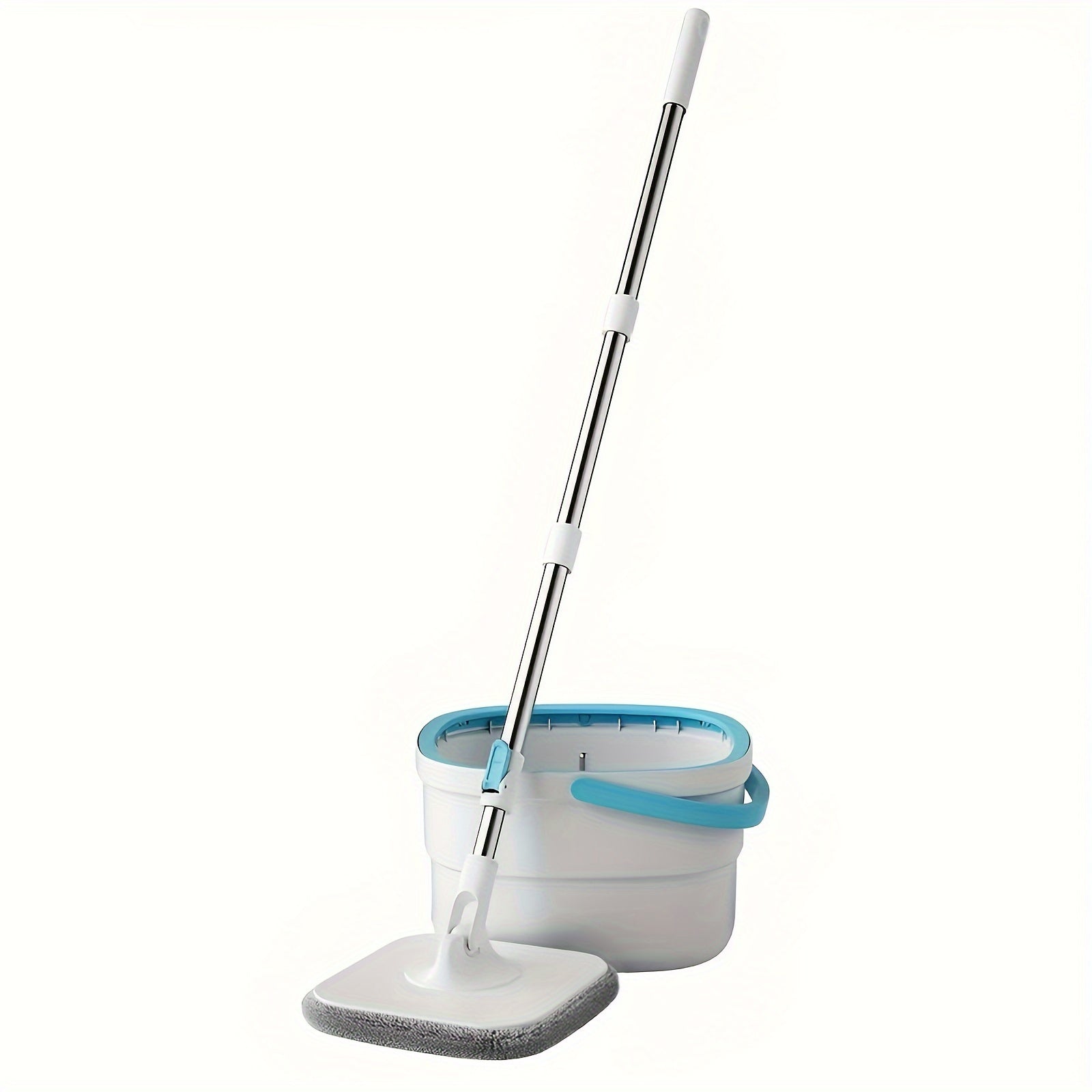 Microfiber Spin Mop Set with 360 Rotating Head for Wood and Laminate Floors