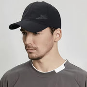 Unisex 2-Pack Quick-Dry Polyester Baseball Caps Sporty Alphabet Print for Spring Summer