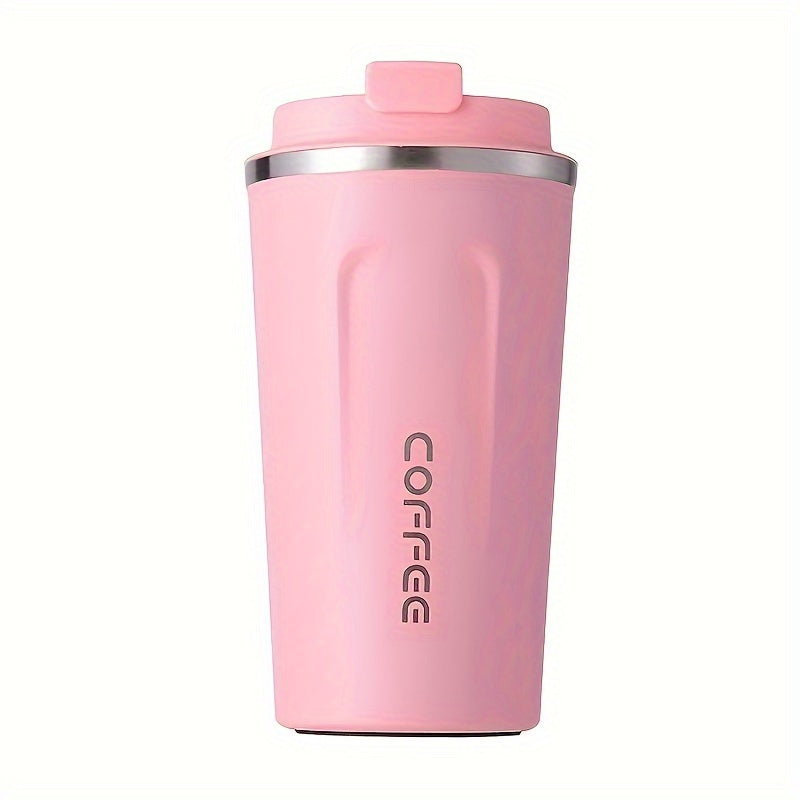 Stainless Steel Coffee Mug 17oz Reusable Leakproof Travel Cup for Office Outdoors