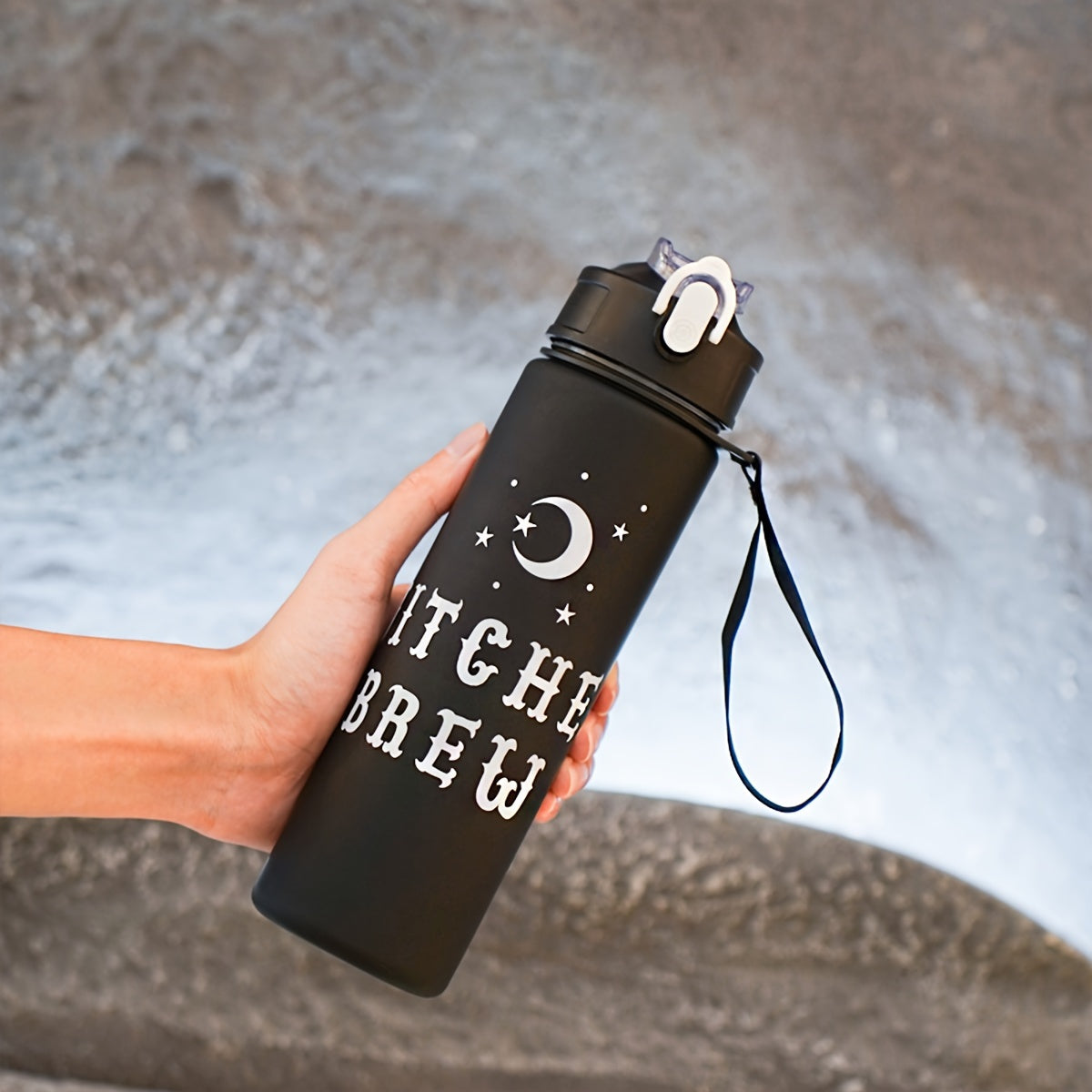 Halloween Water Bottle Set with 2000ml, 800ml, 300ml Cups for Outdoor Sports