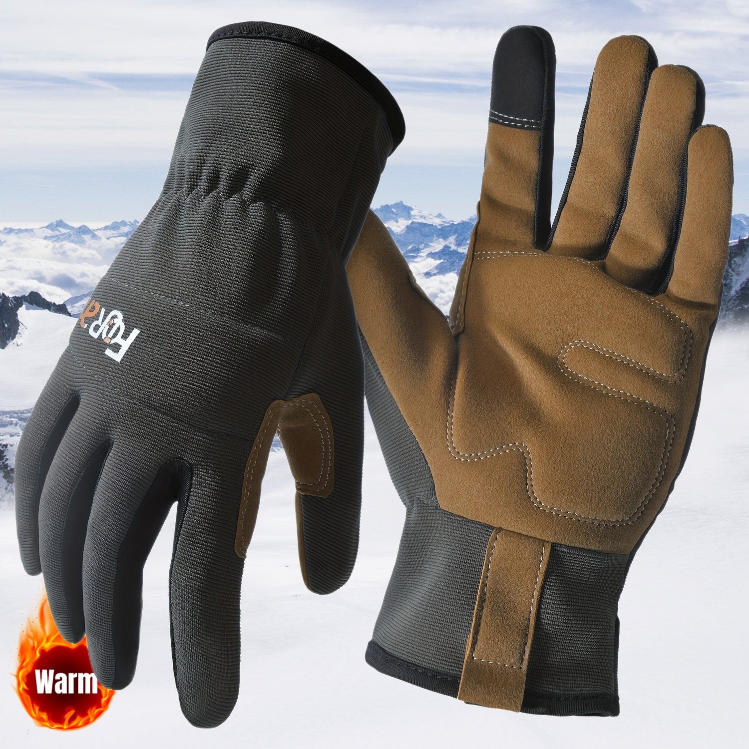 Men Women Touchscreen Outdoor Gloves Lightweight Soft Multipurpose