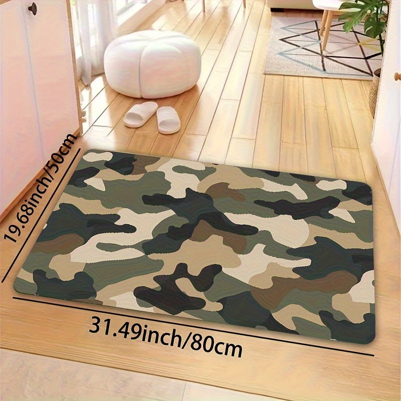 Kamerufli gilam 8mm qalinlikda, oshxona, hojatxona, mehmonxona va yotoq xonasi uchun oson tozalash