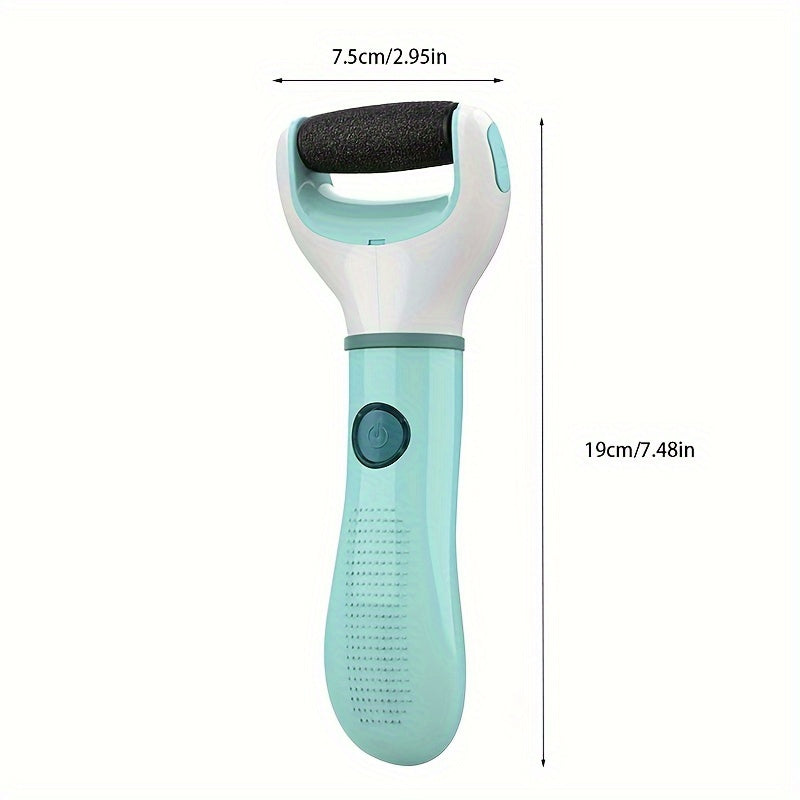 Lima eléctrica para pies, removedor de callos recargable con batería de litio