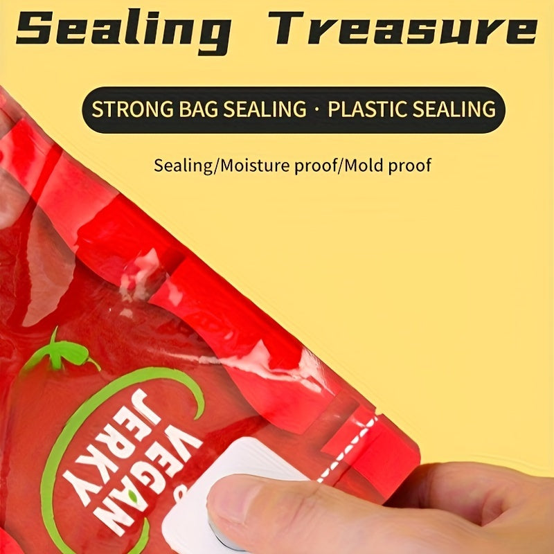 Sellador de bolsas de snacks mini portátil 2 en 1 cortador de calor sellador al vacío recargable por USB