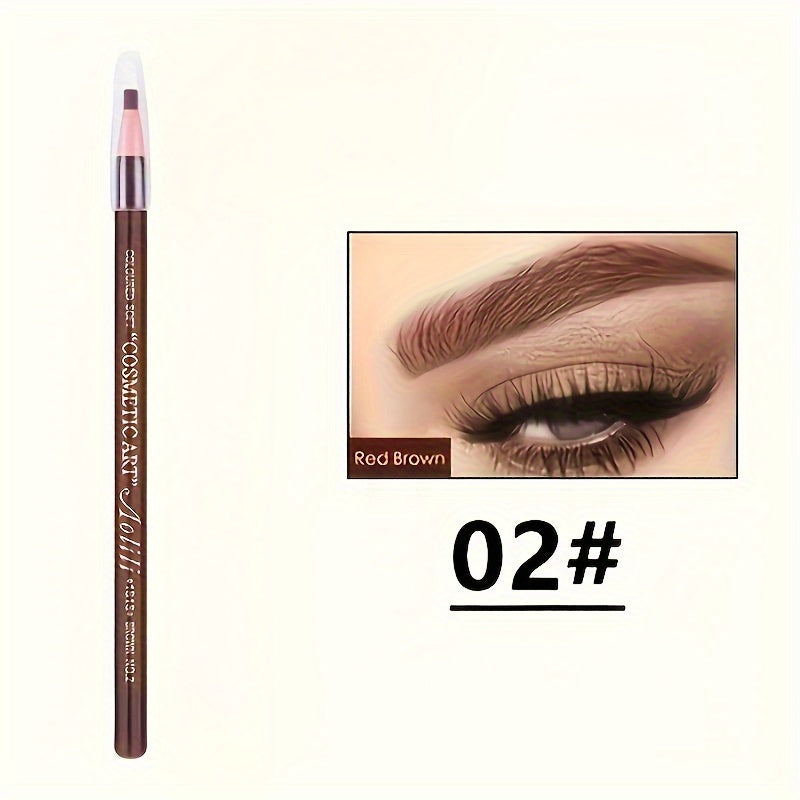 Women Waterproof Long-Lasting Eyebrow Pencil Smudge-Proof & Refillable