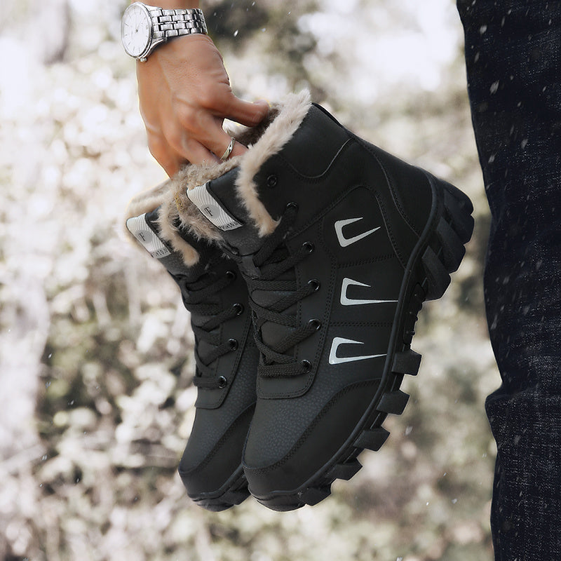 Women's Winter Snow Boots All-Season Warm Non-Slip EVA Black