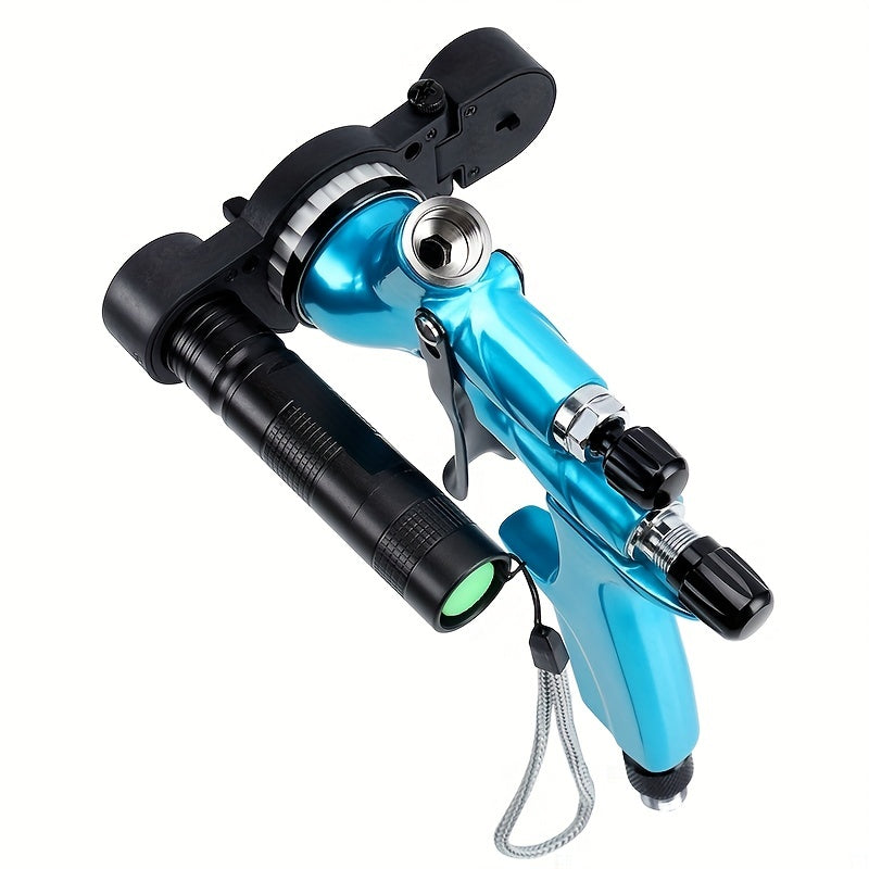 Avtomobil bo'yash uchun purkash quroli, ichki batareya va LED yoritgich bilan