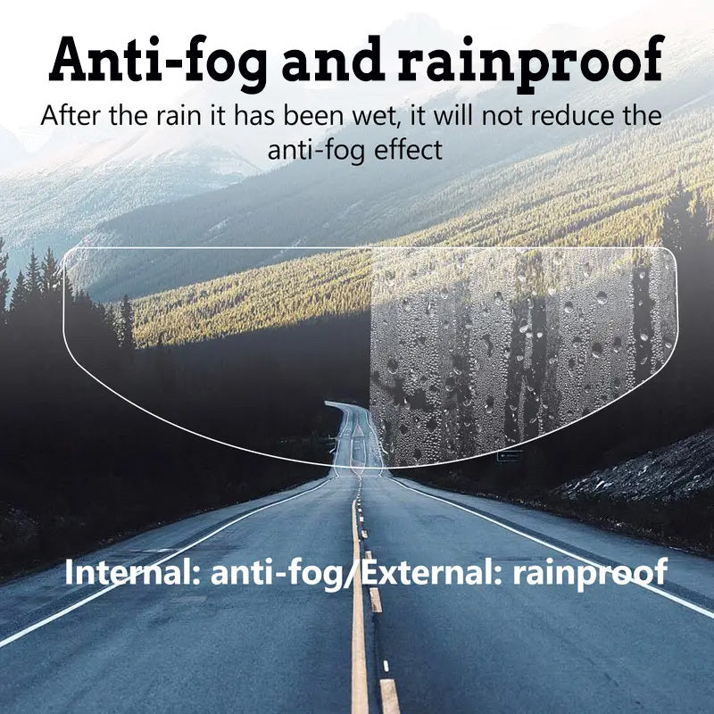 Motorcycle Helmet Anti-Fog Nano Coating Kit for Improved Visibility