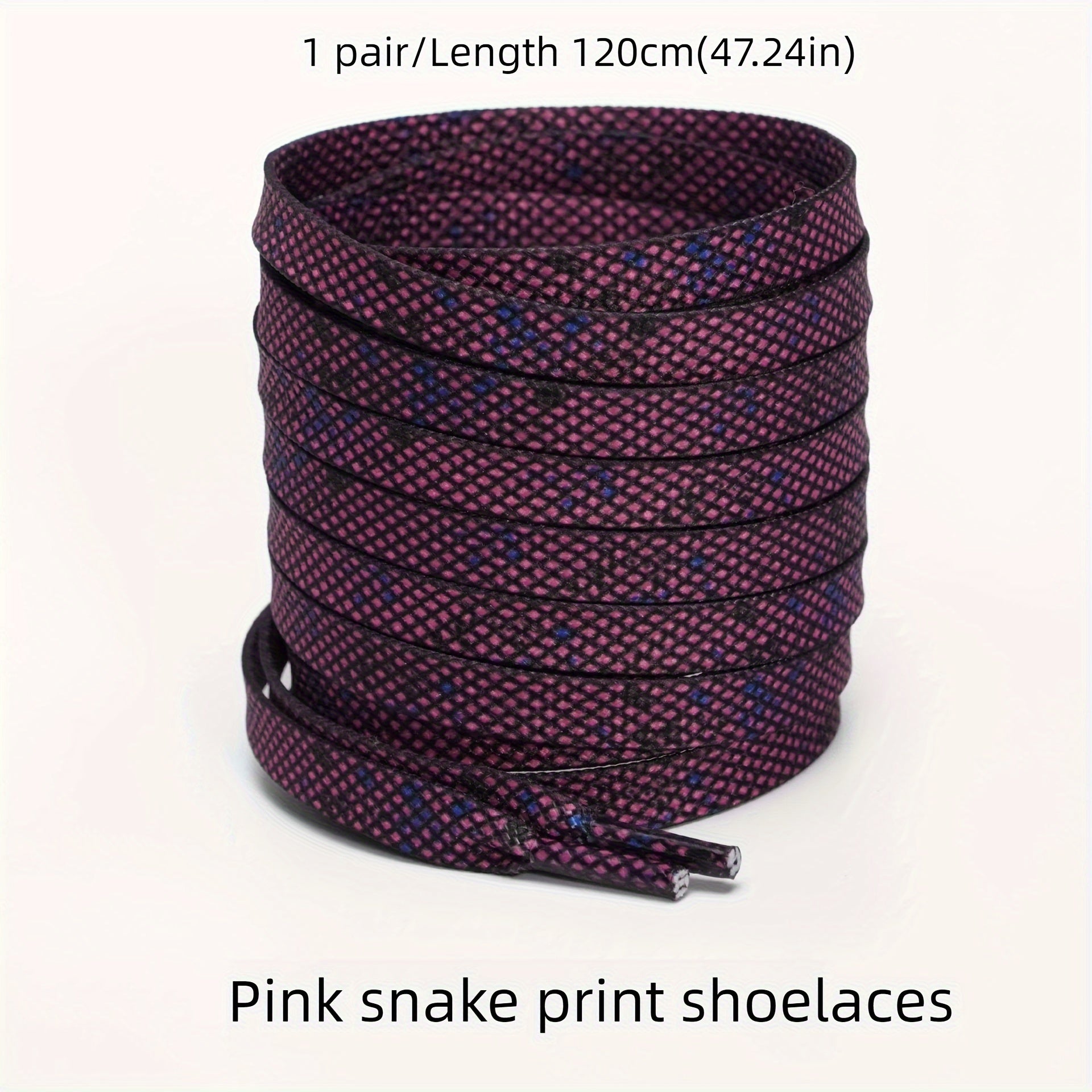 Unisex Polyester Spandex Animal Print Laces for Sneakers Casual Shoes