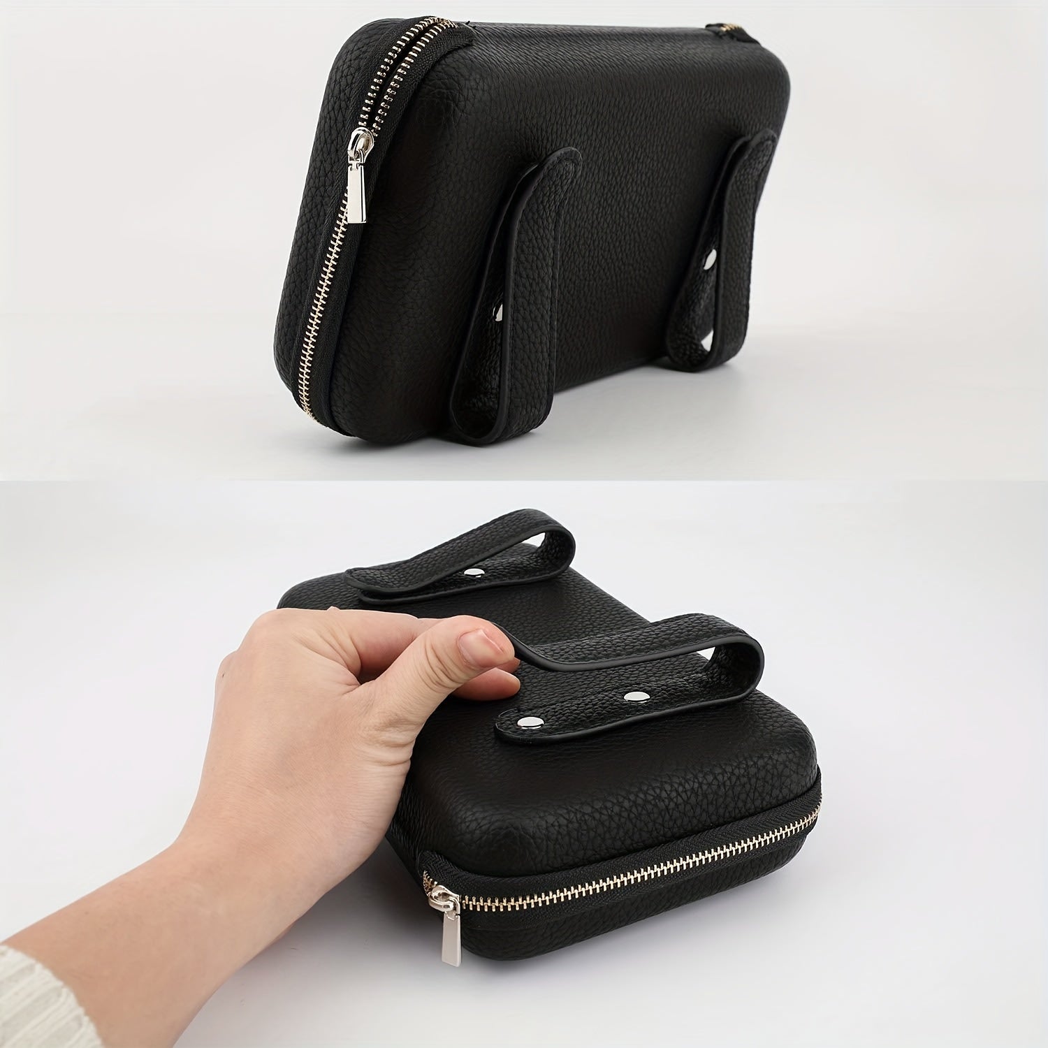 Car Sun Visor Tissue Holder Car Accessory Leather Napkin Box Storage