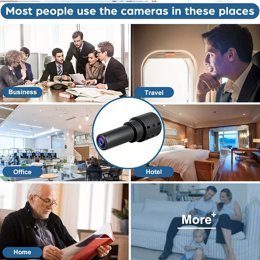 HD WiFi Security Camera with Motion Detection Wide-Angle 1080p Remote Control