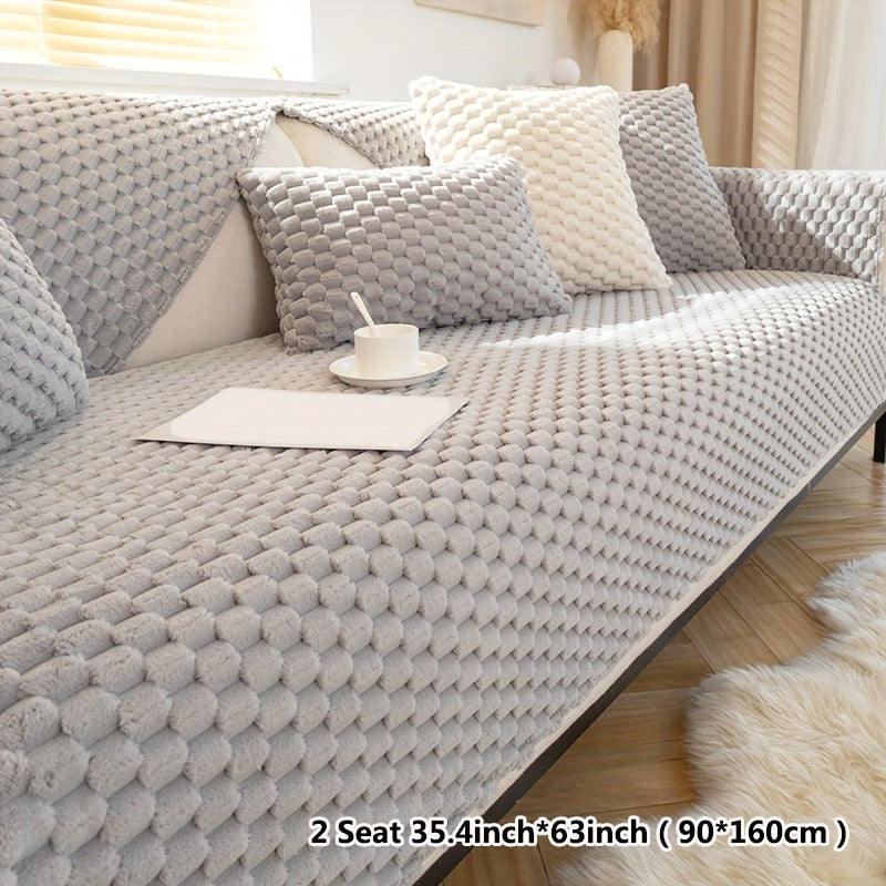 Современная чехол на диван для домашних животных на все сезоны, подходит для 1-4 человек, моется в машине, с подушкой