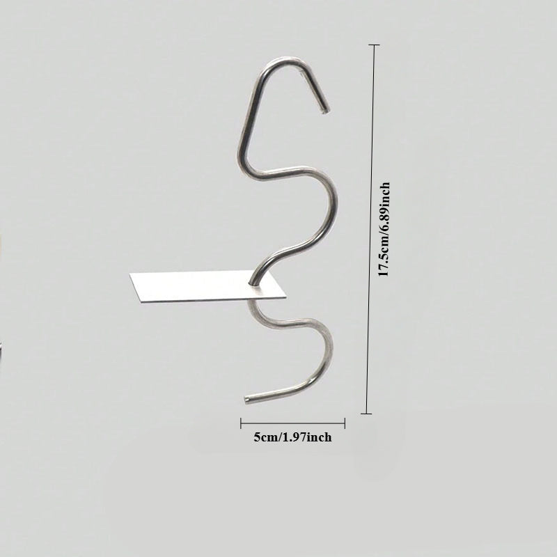 Stainless Steel Peanut Butter Stirring Tool with Scraper Kitchen Utensil