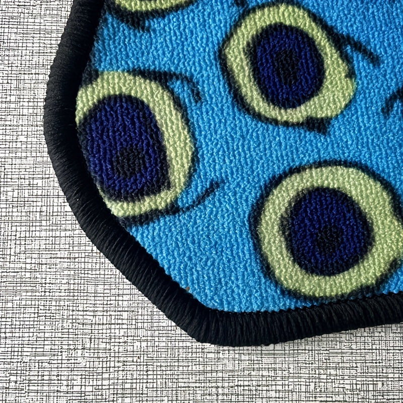 Nizomga kirmaydigan shakldagi oktopus shag gilam - Polyesterdan tayyorlangan, mashinada yuvish mumkin - Uy yotoqxonasiga, yashash xonasiga yoki hammom dekoriga juda mos, Rojdestvo bayrami xonalarini bezash uchun ajoyib