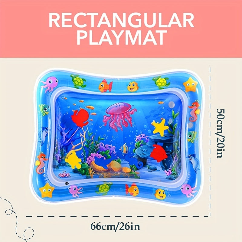 Inflatable Water Mat for Toddlers Kids Play Center Development and Entertainment