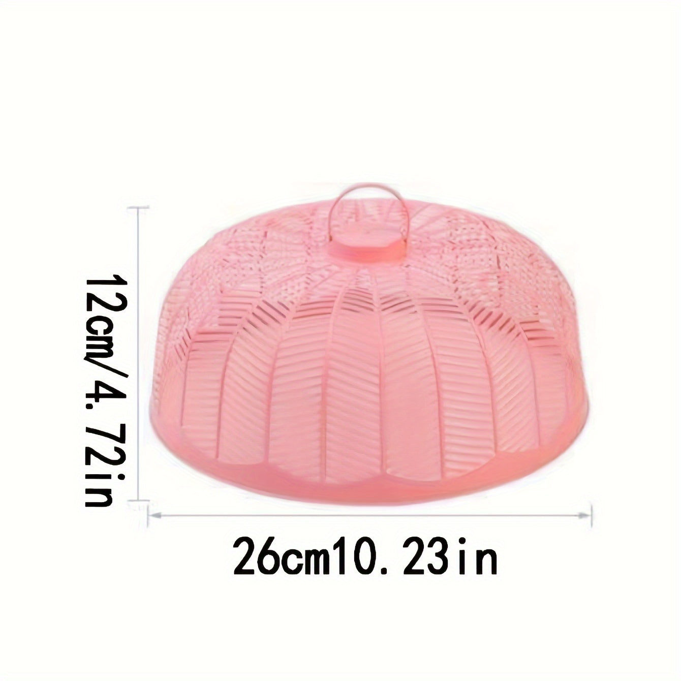 3 ta plastik oziq-ovqat qopqog'i to'plami, rang-barang to'rli ekranlar bilan ochiq havoda foydalanish uchun. Pikniklar, partiyalar va oshxonada idishlaringiz va piyolalaringizni hasharotlar, qurtlar va changdan himoya qiling.