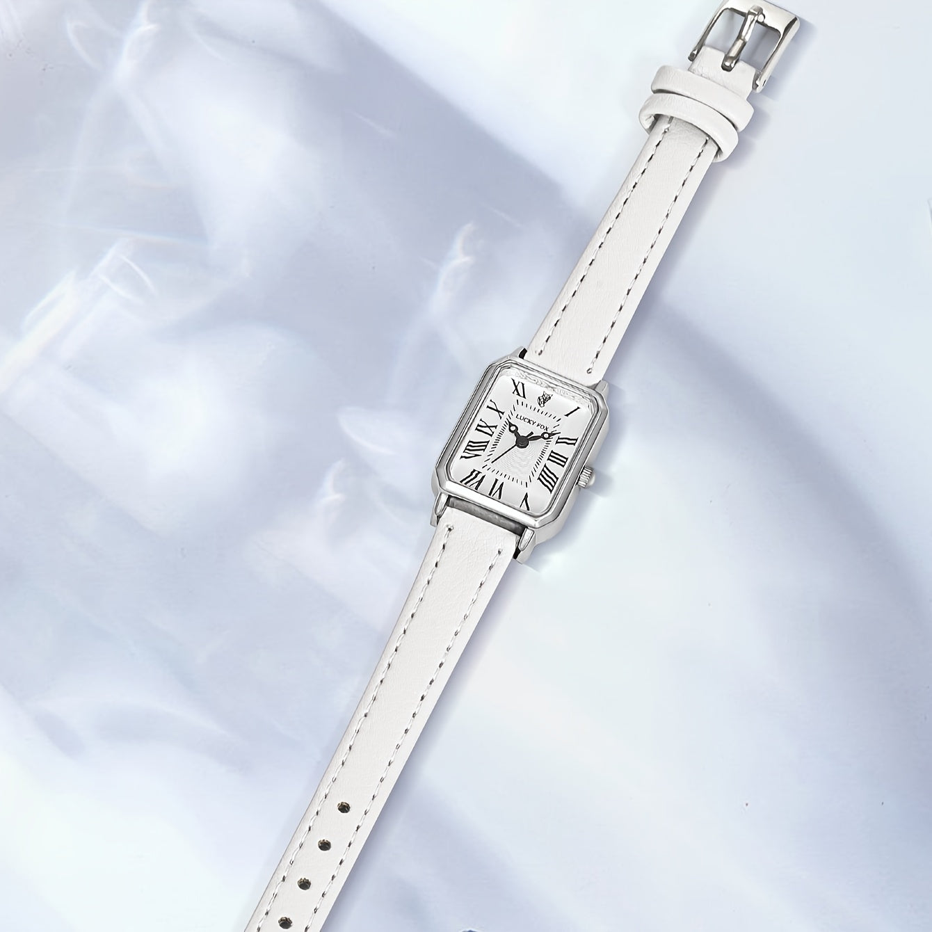 Women's Quartz Watch Set with Faux Leather Straps Casual Retro Gift Box Collection