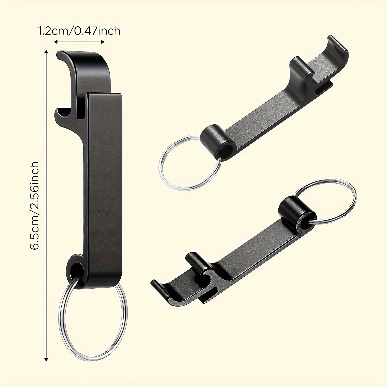 50 Custom Engraved Gold Bottle Opener Keychains for Weddings and Promotions