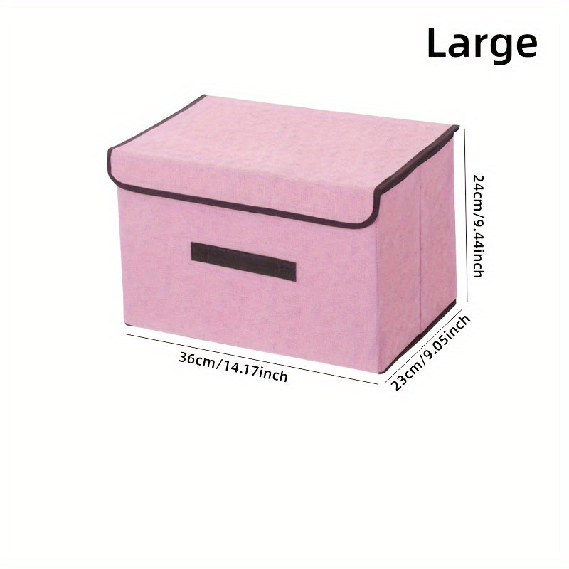 Waterproof Foldable Storage Box for Dormitory Clothing and Children's Items
