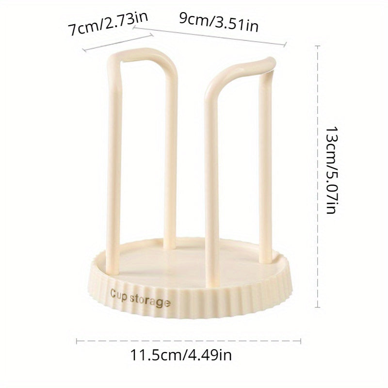 Disposable Plastic Cup Dispenser for Home Kitchen Coffee Tea Storage Organizer